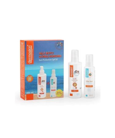 Dermoskin Sun Protection Spf 50 Family Size - After Sun Gift