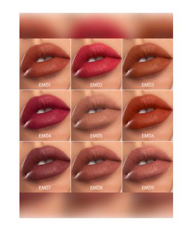 KIMJISOON Into You Waterproof Matte Long-lasting Lipstick Waterproof Long-lasting Lipstick Em05 Series - Buy Online on GoSupps.com