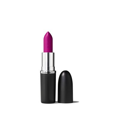 Mac Intense Pigment Full Coverage Luxurious Design Satin Finish M A C Lipstick - VIOLET VAPORT