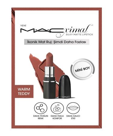Mac MACXIMAL SILKY MATTE LIPSTICK / MINI M A C - Warm Teddy
