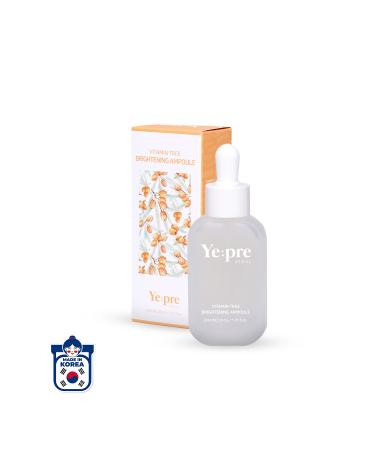 Ye:pre Vitamin Content Brightening Skin Tone Equalizer Ampoule Korea 30 ml