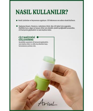Ariul Green Vitamin C Stick 24 Gr | Anti-Aging Soothing | Peptide and Ceramide - Buy Online on GoSupps.com