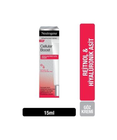 Neutrogena Eye Contour Care Cream & Cellular Boost Rejuvenator 15ml - Buy Online on GoSupps.com