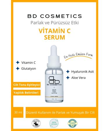 Bd Pharma Bd Cosmetics Vitamin C Glutathione Serum 30 ml