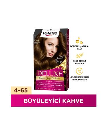 Palette Deluxe Hair Dye 4-65 Glamorous Brown