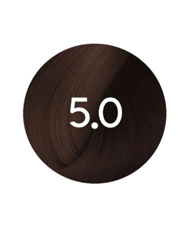 NOA High White Coverage Antioxidant Hair Dye 5.0 Light Brown 60 gr. ECBeauty.X112