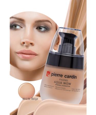 Pierre Cardin Aqua Wow Mineral Water Based Foundation Rose Skin With Neutral Beige