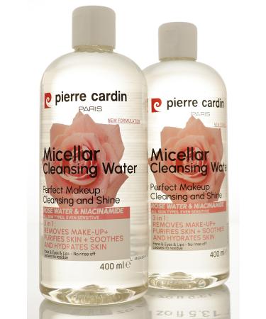 Pierre Cardin Gently Cleansing Micellar Water With Rose Water & Niacinamide-makeup remover water - Buy Online on GoSupps.com