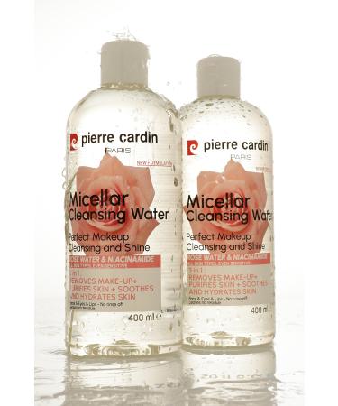 Pierre Cardin Gently Cleansing Micellar Water With Rose Water & Niacinamide-makeup remover water - Buy Online on GoSupps.com