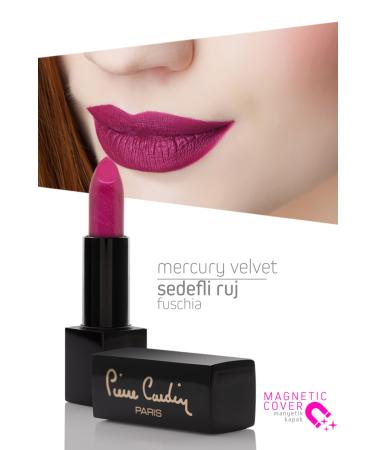 Pierre Cardin Mercury Velvet Lipstick - Fuschia - 168