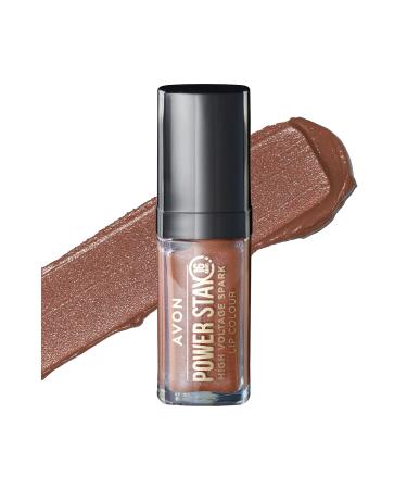 Avon Powerstay High Voltage Spark Likit Ruj Nude Surge