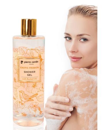 Pierre Cardin Exotic Passion Vitamin E Ph Balanced Revitalizing Shower Gel - 400 ml - Buy Online on GoSupps.com