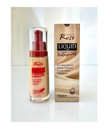 Roesia Rose Cosmetics Rose Waterproof Liquid Foundation