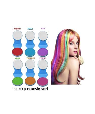 N YENABEAUTY Niyenabeauty 6-Piece Hair Chalk Hair Dye Set
