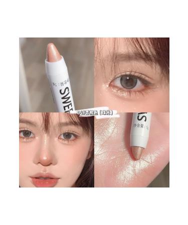 sweet mint Highly pigmented shiny Korean pencil eyeshadow highlighter (GOLD 06) - Buy Online on GoSupps.com