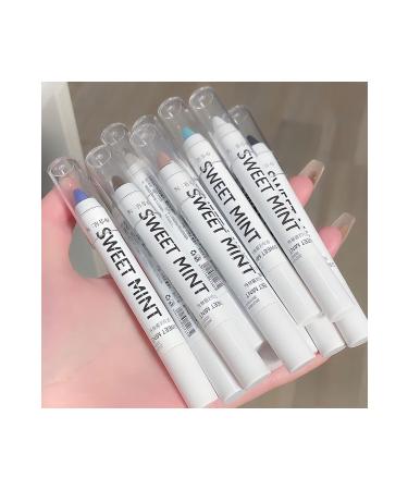 sweet mint Highly pigmented shiny Korean pencil eyeshadow highlighter pen (CHAMPAGNE 07) - Buy Online on GoSupps.com