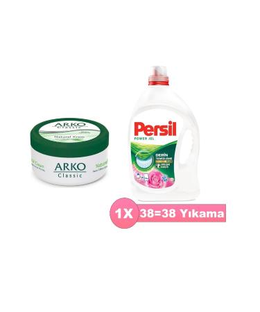 Arko CLASSIC 250 ML AND PERSIL MAGIC OF ROSE 2470 ML 38 WASHES