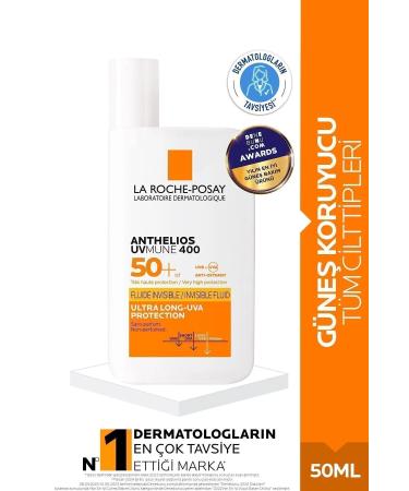 La Roche Posay Anthelios Uvmune 400 Invisible Fluid Face Sun Cream SPF50+ 50ml