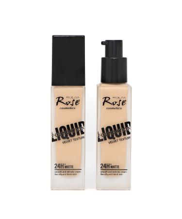Roesia Rose Cosmetics Rose Liquid Velvet Foundation