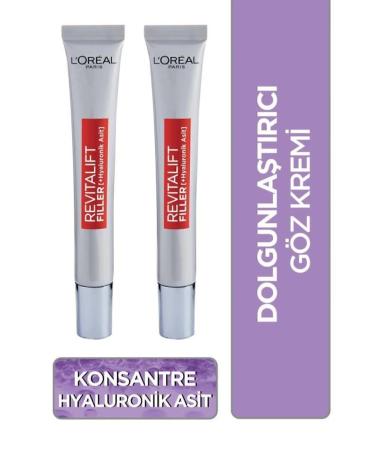 L'Oreal Paris Revitalift Filler Plumping Eye Care Cream 15ml -Hyaluronic Ace