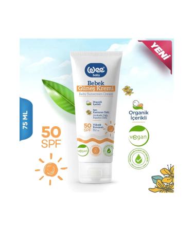 Wee Baby 50 Spf Baby Sun Cream 75 ml 546