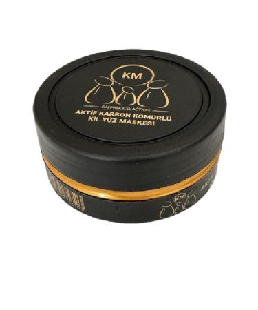 KM CAPPADOCIA ACTION ACTIVATED CARBON CHARCOAL CLAY FACE MASK