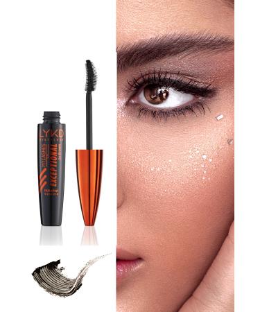 lykd Brown Exceptional Fan Effect & Curl Mascara - Fan Effect and Curling Mascara