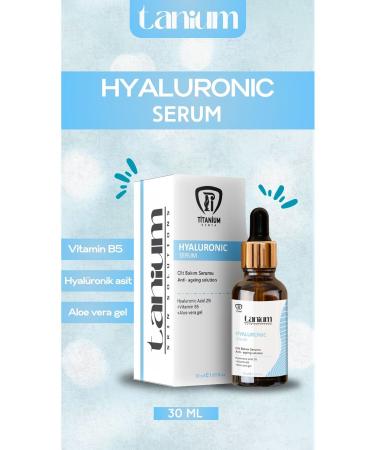 Tanium Hyaluronic serum (Hyaluronic Acid 2% + vitamin B5 + Aloe Vera gel) 30 Ml