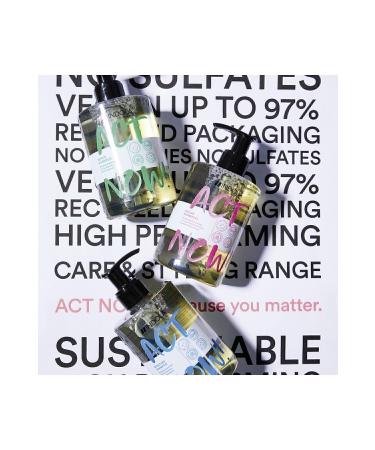 Indola Act Now! Hair Repair Shampoo Enriched with Almond Oil for Damaged Hair 300ml | Vegan - Buy Online on GoSupps.com