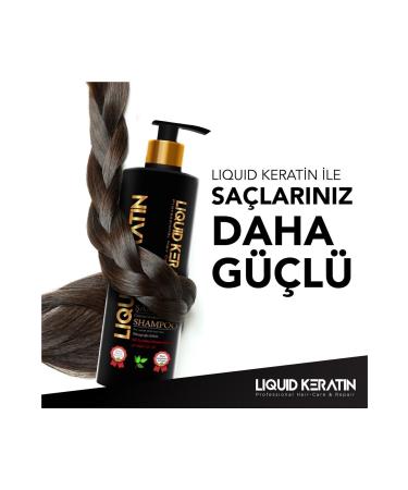 Liquid Keratin Salt-Free Shampoo 350 ml - Buy Online on GoSupps.com