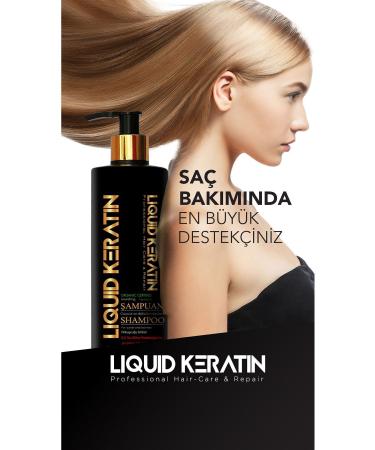 Liquid Keratin Salt-Free Shampoo 350 ml - Buy Online on GoSupps.com
