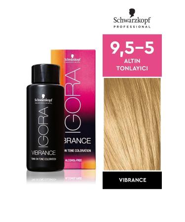 Igora Schwarzkopf Igora Vibrance 9.5-5 Golden Toning Hair Dye 60ml