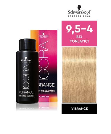 Igora Schwarzkopf Igora Vibrance Beige Toning 9.5-4 Hair Dye 60ml