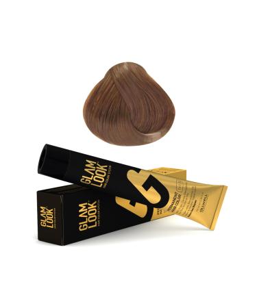 glam look Glamlook Permanent Hair Dye Light Blonde Mocha Brown 8.73 100 ml