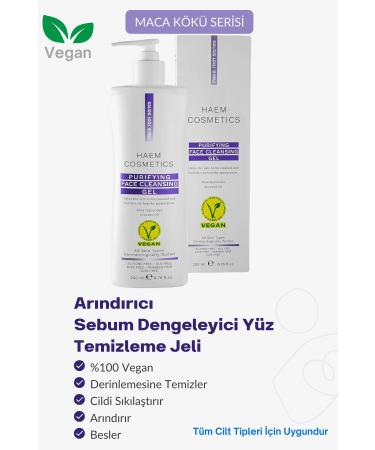 Haem Cosmetics Special Formula Facial Cleansing Gel Containing Maca Extract