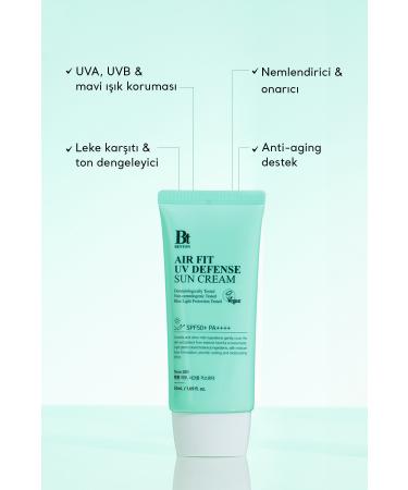 Benton Air Fit UV Defense Sun Cream SPF50+ PA++++ 50ml - Vegan Cica Sun Cream - Buy Online on GoSupps.com