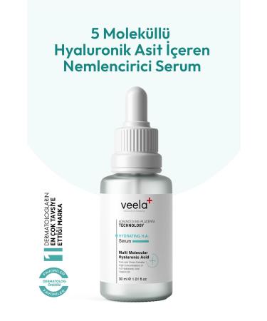 VEELA Anti-Aging Intensive Moisturizing Hydrating Ha Serum