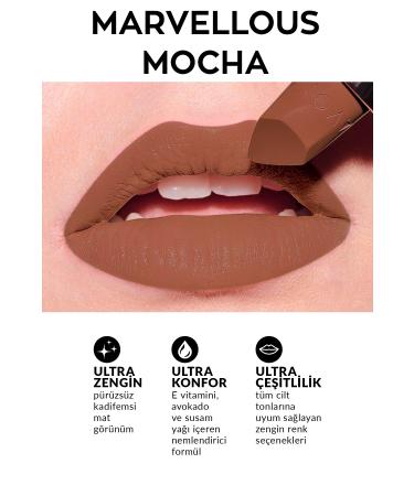 Avon Lash Genius Mascara + Black Eyeliner + Marvellous Mocha Matte Lipstick + Lovider Pocket Mirror - Buy Online on GoSupps.com