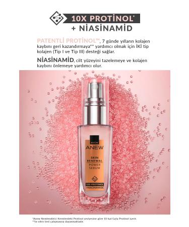 Avon Anew Power Set Face Serum 30ml + Power Face Cream 50ml + Lovider Pocket Mirror - Buy Online on GoSupps.com