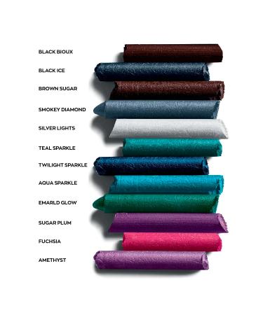 Avon Glimmerstick Lift Eyeliner Glitter - Black Ice 2 Pack + Lovider Pocket Mirror Gift - Buy Online on GoSupps.com
