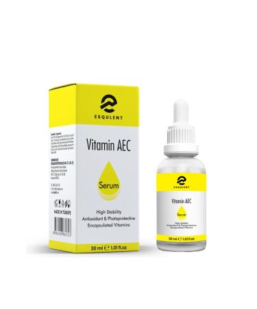 Esqulent Vitamin AEC Serum - Revitalizing Brightening Serum with Vitamins A E and C 30 ml - Buy Online on GoSupps.com