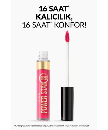 Avon Power Stay Liquid Matte Lipstick - Relentless Rose 2 Pack + Lovider Pocket Mirror Gift - Buy Online on GoSupps.com