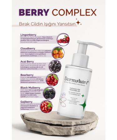 Dermaluire Oil-Based Face and Make-Up Remover Gel Face and Body Cleanser 200 ml - Buy Online on GoSupps.com