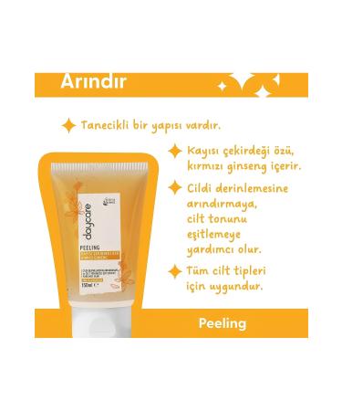 Daycare Facial Cleanser Peeling Apricot kernel extract and red ginseng 150 ml X 3 Pcs - Buy Online on GoSupps.com
