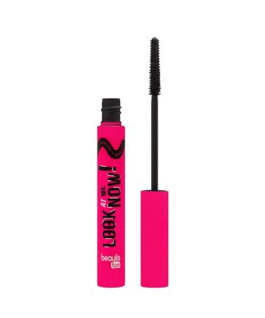 beaulis fun Fun Look At Me Now Mascara 100 Black adds volume and defines.