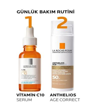 La Roche Posay ANTI-STAIN ANTHEL OS AGE CORRECT CC CREAM-50 ML - Buy Online on GoSupps.com