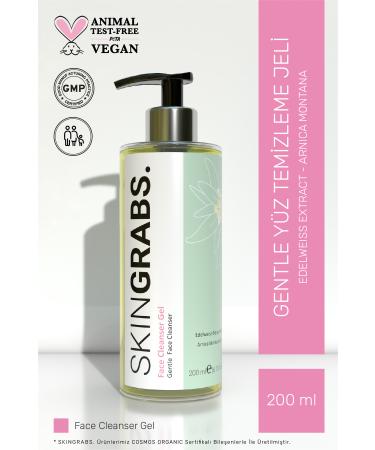 SkinGrabs.Skincare Organic Edelweiss Essence Face Wash Gel - Purifying and Refreshing Face Wash Gel