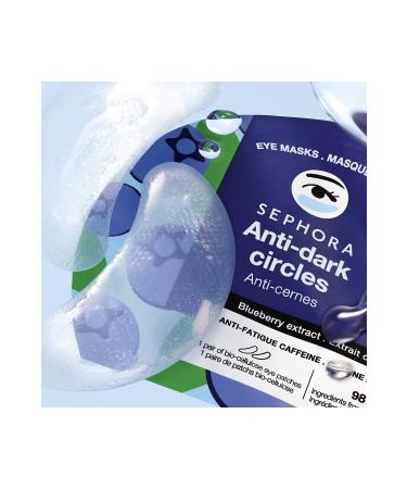 SEPHORA COLLECTION Anti-Dark Circless-Anti-Dark Circles and Puffiness Anti-Fatigue Eye Mask with Caffeine - Buy Online on GoSupps.com