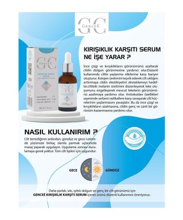 GenceE Plumping and Anti-Wrinkle Hyaluronic Acid Serum (5% PEPTIDE AND NIACINAMIDE) 30 ml - Buy Online on GoSupps.com