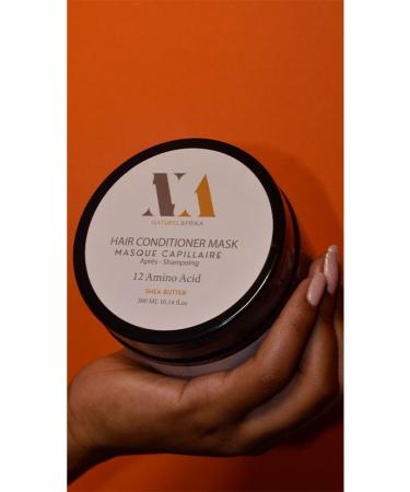 Natural African Hair Conditioner Mask 12 Amino Acid 300 Ml